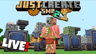 NEW STORAGE SYSTEM! Minecraft Create Mod Survival! Just Create SMP #11 5/17/26