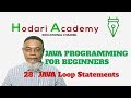 Java Programming for Beginners - 28. Java Loop Statement