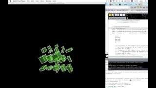 Processing visualization; Geometric boxes with Colours