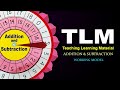 TLM !! Addition and Subtraction Wheel !! teaching learning material !! Maths Working Model  !!