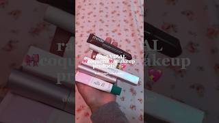 Rating VIRAL coquette and Pinterest MAKEUP products!! #rating #viralmakeup #lipgloss #mascara