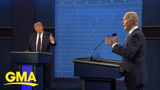 Trump, Biden face off in 1st presidential debate l GMA