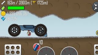 Hill Climb Racing - Garage Race Car in Cave record GamePlay