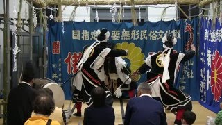 備中神楽　国譲り③　鬼退治　北山社　2015.11.14