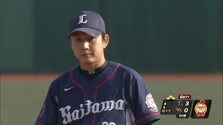 【プロ野球パ】野上、二死満塁の大ピンチで打席は代打・ペーニャ！ 2015/05/02 E-L