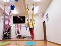 💕ハンモックがあるとスムーズに後屈できます🧘‍♀️エアリアルヨガvol.154