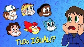 Por que os novos Desenhos Animados parecem TODOS IGUAIS?