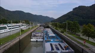 Donaukraftwerk Jochenstein - Timelapse