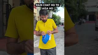 Decathlon Raincoat are super awesome #shorts #youtubeshorts #viral #rain #decathlon