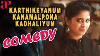 Karthikeyanum Kaanamal Pona Kadhaliyum Full Movie Comedy Scene | Madhumitha | Black Pandi