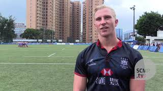 Hong Kong men's sevens captain Max Woodward gets his men fired up for Olympic qualifier
