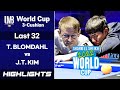 Last 32 - 토브욘 브롬달 Torbjorn BLOMDAHL vs 김준태 Jun Tae KIM. H/L