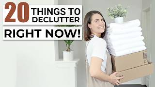 Top 20 Things to Declutter RIGHT NOW (that you won't miss at all!!)