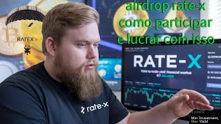 RATE-X: Yield Trading na SOLANA | FARME PONTOS para o AIRDROP! 🎯💰