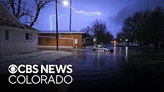 Severe weather brings 4 inch hail, flooding on Eastern Plains: See CBS News Colorado team coverage