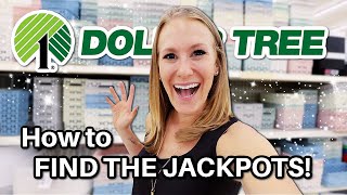 Find DOLLAR TREE JACKPOTS in ANY store! 🤯 (genius secrets from a pro!)