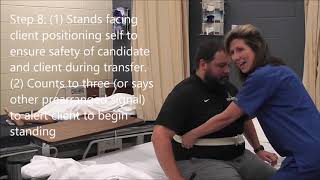 3 Assist to Ambulate Using Transfer Belt