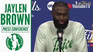 Jaylen Brown on Celtics turnaround: "We play in a city where there's no excuses" | Practice