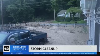 Storm cleanup continues in New Jersey