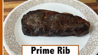 How do you dry age and cook Prime Rib?