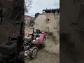 the process of removing mud walls from old houses