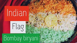 ബോംബെ ബിരിയാണി | Indian flag Bombay biryani | quick and easy