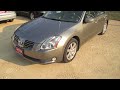 2004 nissan maxima 3.5l v6 walk around tour and review