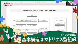 基本構造③終わらない組織沼「マトリクス型組織」｜CULTIBASE Radio｜Organization Design #7