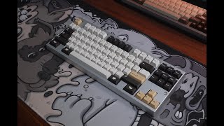 NEO80 with Vintage Black Cream switches ASMR