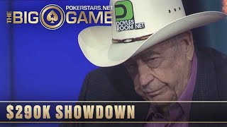 The Big Game S1 ♠️ W8, E3 - Doyle Brunson vs @LexVeldhuisTV ACTION FLOP ♠️ PokerStars