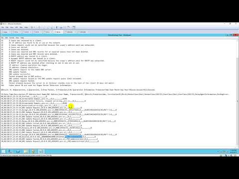 Audit DHCP Server log running Windows Server 2012 R2 Audit DHCP Server log running Windows Server 2012 R2