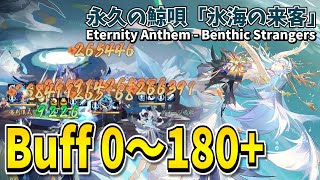 【陰陽師】氷海の来客 - バフ0～180以上おすすめパーティ！【永久の鯨唄】