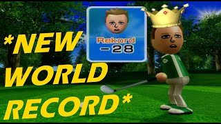 *NEW WORLD RECORD* [-28] Wii Sports Resort Golf (18 Holes) [5th September 2021 - 4th June 2022]