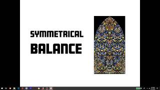 Symmetrical Balance