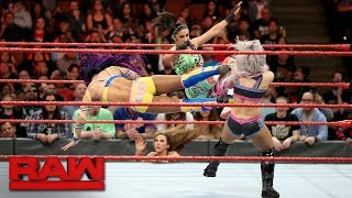 Asuka, Sasha Banks & Bayley vs. Alexa Bliss, Nia Jax & Mickie James: Raw, Feb. 26, 2018