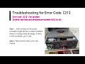 How to troubleshoot a PowMr solar inverter with Fault Code [21] ?