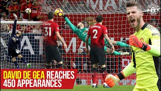 David De Gea reaches 450 appearances for Manchester United! | #DaveSaves