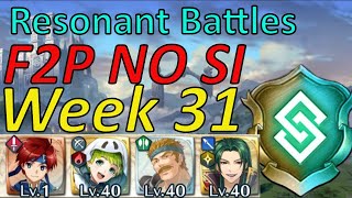 Resonant Battles Week 31 Guide F2P NO SI ,easy Harmonic inclusion [FEH]