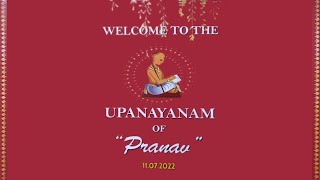 Upanayanam Of Pranav