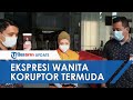 Ekspresi Nur Afifah Balqis Tersangka Korupsi Termuda saat Ditanya soal Uang Rp1 M, Hanya Tertunduk