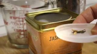 Jasmine Green Tea. Simple Infusion Technique.