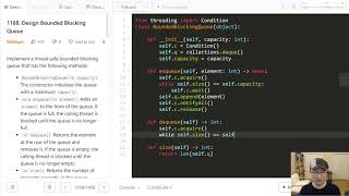 1188. Design Bounded Blocking Queue - Korean Version