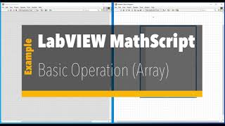 Mathscript Node #EP4 Basic Operations (Array_2)