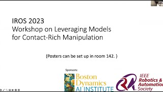 IROS 2023 Workshop on Leveraging Models for Contact-Rich Manipulation