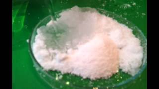 Insta-Snow Powder Experiment