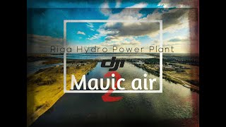 Riga Hydro Power Plant 🇱🇻| Rīgas HES | DJI Mavic Air 2