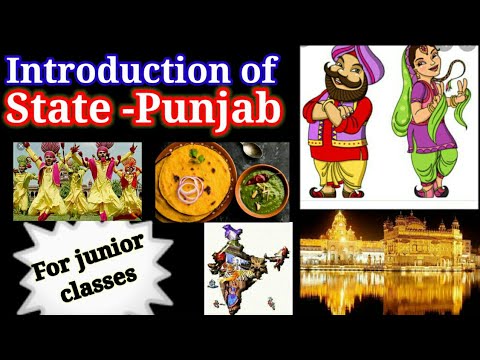 Introduction Of State Punjab For Junior Classes#punjabstate#onlineclass ...