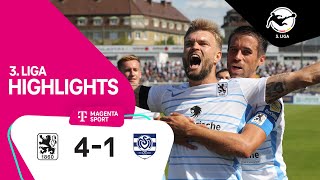 TSV 1860 München - MSV Duisburg | Highlights 3. Liga 22/23