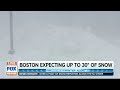 Mountain Of Snow Hides FOX Weather Reporter During Blizzard In Boston