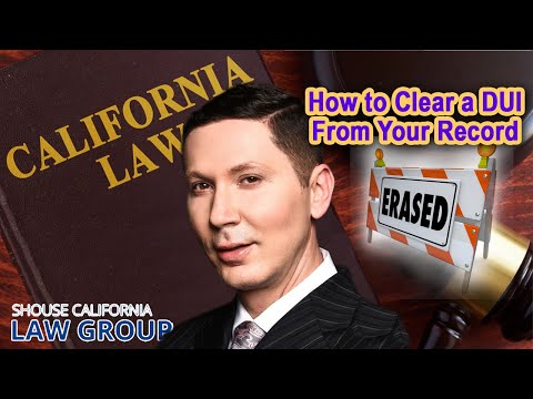 Former DA: How to clear a DUI from your record Former DA: How to clear a DUI from your record